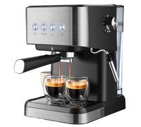 Máquina de espresso profesional con espumador de leche, tanque extraíble de 1,5 L para hacer café barista en casa