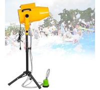 MáQuina De Espuma 1000W MáQuina De Burbujas De Jet De Cabezal De AgitacióN De Fiesta,Distancia De PulverizacióN De 6-8 M, áRea De Cobertura De 80 Metros Cuadrados Para Fiestas Al Aire Libre(Yellow)