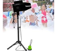 Máquina de espuma, cañón de espuma de chorro de 1000 W, fabricante de burbujas al aire libre para grandes eventos y fiestas infantiles, ángulo ajustable de 130°, alta salida de espuma