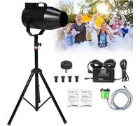 Máquina De Espuma Con Soporte For Trípode, Cañón De Espuma For Fiestas De 1000 W, Ángulo Ajustable, Distancia De 6 A 10 M/área De 80 M², For Fiestas/eventos/diversión En La Piscina De Verano(Black)