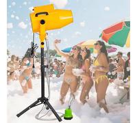 Máquina de Espuma de 1200W, Cañón de Espuma, Máquina de Burbujas para Efectos Escénicos, Máquina de Efectos de Espuma a Chorro, para Festivales de Música, Fiestas al Aire Libre, Barra Libre