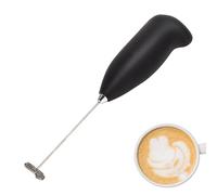 Máquina de espuma de café | Batidor eléctrico Cafetero de café | Espumador de leche, acero inoxidable de alimenticio para cócteles Latte Cappuccino Batidos de proteínas Chocolate caliente