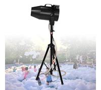 Máquina de Espuma de Escenario de 1000 W, Fabricante de Espuma de Chorro Grande for Una Distancia de Pulverización de 6-10 M/área de 80㎡, for Eventos(Black,Plug-in version)