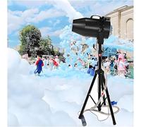 Máquina De Espuma De Escenario Grande De 1000 W, Máquina De Burbujas De Chorro Con Cabezal Agitador Con Distancia De 6-10 M Y Cobertura De 80㎡, Para Actividades De Fiesta En Bares De Bodas