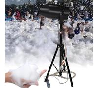 Máquina De Espuma De Escenario Grande De 1000 W, Máquina De Espuma De Chorro Con Efecto De Escenario De Ángulo Ajustable For Niños, Parques Acuáticos Y Piscinas, Distancia De 6-10 M/área De 80㎡