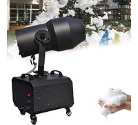 Máquina De Espuma De Escenario Grande De 2000 W, Cañón De Espuma De Chorro Con Cabezal Agitador Con Distancia De Pulverización De 6 A 10 M Y Cobertura De 80㎡, Máquina De Burbujas Profesional