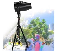 Máquina de espuma grande, máquina de espuma a chorro con efecto de escenario, máquina de espuma a chorro con efecto de escenario con ángulo ajustable, máquina de nieve de espuma