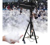 Máquina de espuma para fiestas, máquina de burbujas de alta potencia con cañón de espuma, ideal para celebraciones de cumpleaños y eventos en el patio trasero para adultos y niños, gran salida de