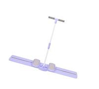 Máquina de esquí de fitness, fortalecedor pélvico y de cadera multifunción, máquina de ejercicio de piernas, entrenador de esquí plegable con mango equipo de ejercicio