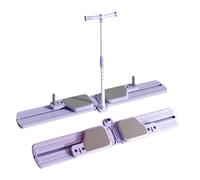Máquina De Esquí - Ejercicio De Gimnasia De Esquí | Esciser Muscular Pélvico Plegable | Diseño Dividido Ejercicio De Para Cardio, Fortalecimiento De Las Piernas, Modelado Del Cuerpo, Pilates, Yoga,