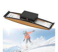 Máquina de esquí: equipo de fitness aeróbico interior para entrenamiento de glúteos y equilibrio corporal, simulador de esquí para ejercicio en casa para un entrenamiento eficaz de la cintura