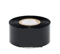 Máquina de estampación, Cinta térmica for impresora de cintas, 30 x 100 m, accesorio for impresora de códigos de fecha, color negro, 30 mm de ancho(8pcs)