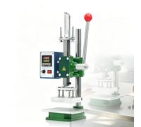 Máquina de Estampación en Caliente Troqueladora 0-400℃ Digitaces Hoja 110V