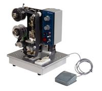 Máquina de estampación Máquina De Estampado En Caliente, Fábrica Embalaje, Cinta Relieve, Fecha Caducidad, Codificación Por Lotes para cuero, tela, madera