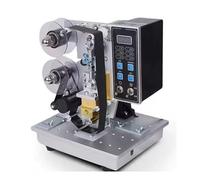 Máquina de estampación Máquina Eléctrica De Estampado En Caliente, Codificador Impresión Cinta, Codificación Panel Digital para cuero, tela, madera