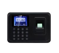Máquina de estampación, Reloj de Control de Asistencia con Huella Dactilar A01 Máquina de Tarjetas Perforadas Máquina de Registro de Trabajo con Huella Dactilar,Máquina de Tarjetas