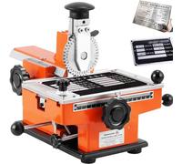 Máquina de estampado de acero manual, placa de nombre de aleación de aluminio y metal, etiqueta de perro, sello de identificación, etiqueta, grabado, máquina de grabado en relieve,