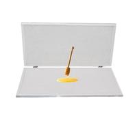 Máquina de estampado de cera de abeja para apicultura, ideal para la producción de panales con herramienta de prensa de base de peine de ojos de 4,7 mm/5,35 mm