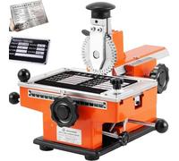 Máquina de estampado de metal - Grabadora semiautomática para etiquetas de perro, placas de identificación y tarjetas de metal - perfecta para grabado personalizado y grabado en relieve
