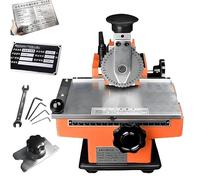 Máquina de estampado de placas de identificación de metal, máquina de marcado manual, 2/2.5/3/4/5/6 mm, ruedas de diferentes caracteres opcionales, 40 caracteres, grosor del cartel de 0 a 7 mm, letras