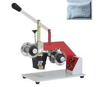 Máquina de estampado en caliente ajustable, mini impresora para codificar fechas de producción y logotipos, 10-60 impresiones/minuto, ideal para pequeñas empresas y proyectos de manualidades