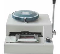 Máquina De Estampado En Relieve, Grabador De Tarjetas De 72 Caracteres Para Fabricación De Tarjetas, Máquina De Estampado En Relieve De Tarjetas De PVC, Manual Para Tarjeta VIP De Identificación ~/