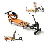 Máquina De Estiramiento, Mesa De Inversión, Longitud Ajustable De 140 A 185 Cm, Plegable Banco De Estiramiento De Espalda, Adecuado para Aliviar El Dolor Muscular