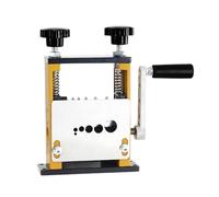 Máquina de extracción de alambre, 6 agujeros, 5 guías manuales, herramienta de manivela de 0,1 - 0,6 pulgadas, pelador de cable de datos de chatarra, dispositivo de extracción de cables ajustable