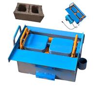 Máquina de extrusión de ladrillos de cemento móvil de 23 kN, frecuencia de vibración de 212 veces/min, conformado rápido en 45 s, moldes personalizables, adecuada for bloques de cemento y hormigón.