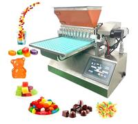 Máquina de fabricación comercial de caramelos de semillas de sésamo, producción de dulces duros y blandos con piezas desmontables, diseño de acero inoxidable de grado alimenticio para panaderías