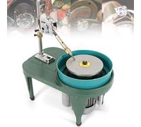 Máquina de facetado de gemas, 2800 RPM, pulido de piedras preciosas, dispositivo pulidor lapidario de joyería, kit de pulido de jade de 180 W, pulidor de ángulo de joyería
