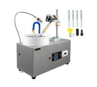 Máquina De Facetado Gemas 180W Con Manipulador , Bomba Agua Luz Led, Pulidor Ángulo Jade Procesamiento Piedras Preciosas Planas 2800RPM Crea Tu Propia Joya