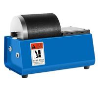 Máquina de Facetado, Pulidora de tambor de goma for joyería de oro y plata, jade, metal, papelería, pulidora doméstica, rodillo pequeño.(Blauw)