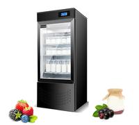 Máquina de fermentación comercial de 100L, yogurtera automática con enfriamiento, fermentación de ciclo de 360°, temperatura ajustable