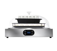 Máquina de fermentación multiusos de 40 l para pan de yogur de una o dos capas, kit de fermentación para masa de pizza, caja de fermentación con control de temperatura de horneado, temporizador de 9
