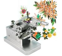 Máquina de filigranas de papel ajustable, cortador de borlas de flores de papel, herramienta de laminación de papel para álbumes de recortes, manualidades hechas a mano
