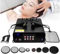 Máquina de fisioterapia 3 en 1 CET/RET/RF Tecar, equipo de terapia de salud, máquina para el control del dolor, máquina de radiofrecuencia diatermia,Black