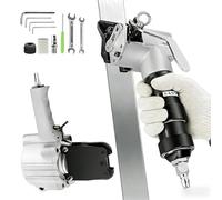 Máquina de flejado de acero neumático, juego de herramientas de flejado resistentes para embalaje de alta resistencia