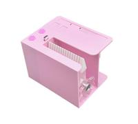 Máquina de floración de pestañas, acrílico, portátil, para extensiones de pestañas, color rosa