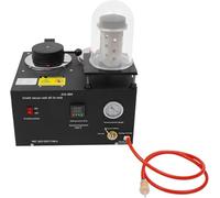 Máquina de fundición al vacío para fundición de cera perdida de joyería, horno de fusión de 1500 W/1750 W con crisol de grafito de 3 kg, 1250 ℃ para fundición profesional de metales