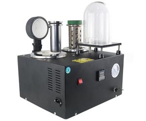 Máquina de fundición al vacío para hacer joyas, herramienta de refinación de metales preciosos de alta temperatura, capacidad de 1 kg, equipo de fundición digital