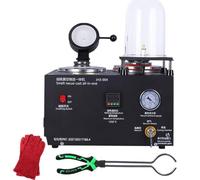 Máquina de fundición al vacío para la fabricación de joyas, fundición a la cera perdida, máquina de soldadura por puntos de joyería de 1/3 HP para fundición de joyas y fundición a la cera perdida 1KG