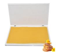 Máquina de fundición de cera de abeja para apicultura, herramienta de grabado en relieve con tamaño de celda ajustable para una producción eficiente de panal