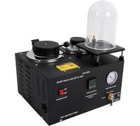 Máquina de fundición de cera perdida de joyería, horno de fundición al vacío de 3 kg para oro, plata, cobre, fusión de chatarra