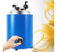 Máquina de fundición de joyería de cera de 350W, máquina de encerado con manómetro y control de temperatura digital (86-230 °F) Máquina de inyección de cera for collares pulseras
