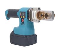 Máquina de Fusión en Caliente, Interruptor Integrado 220-320 ℃ sin Fugas Calentamiento Uniforme 100-240V Fusor de Tubería de Agua para Soldadura Industrial(Enchufe de la UE)