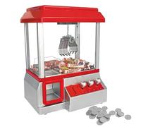 Máquina de garra - Juego Arcade Retro Claw Machine - Cool Fun Mini Candy Grabber Prize Dispensador Vending Toy con 24 monedas de juego para niños, niños y niñas