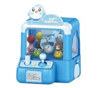 Máquina de Garra Temática Animal, Mini Juguete Divertido de Vending, Juego Electrónico de Arcade para Fiesta, Máquinas de Garra Adorables para Niñas y Niños de 3 a 8 Años, Juego Pequeño para Hogar