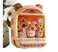 Máquina de Garras de Capibara - Juego electrónico Interactivo de Abdominales de de 13 Pulgadas, dispensador de premios Candy Grabber | Máquina de Garra Grande para niños, Viajes en casa, Guard