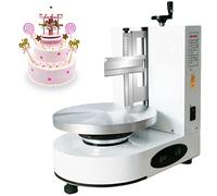 Máquina de glaseado para tartas, esparcidor automático de crema redondo y herramienta de decoración con tocadiscos alisadores y nivelador de pasteles